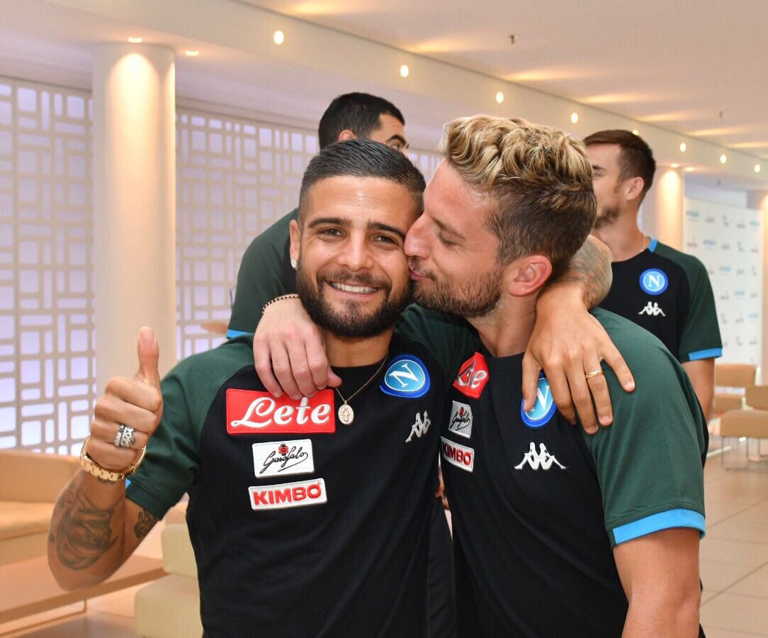 Il Napoli riaccoglie Mertens: «Bentornato Dries!»