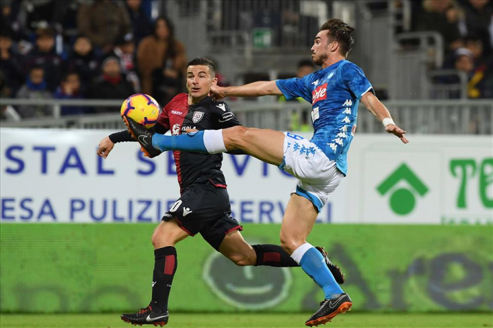 Il Napoli ha un punto in meno dello scorso anno