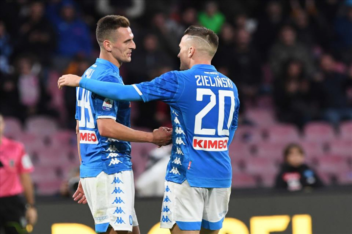 CorSport: il Napoli disposto ad accontentare Zielinski e Milik sui rinnovi. Cade la clausola da 100 milioni