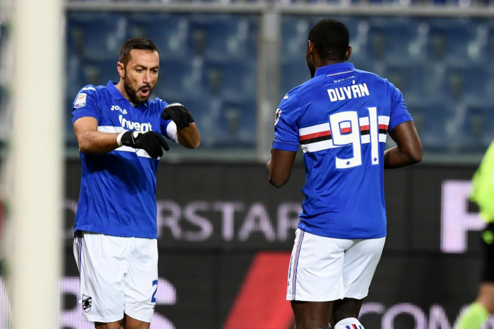 Zapata e Quagliarella re del gol come CR7