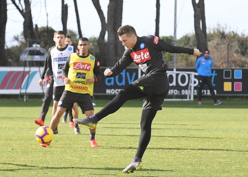 Verso Fiorentina-Napoli, le foto dell’allenamento