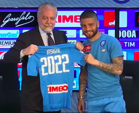 De Laurentiis: «Insigne? Lasciate ai calciatori la capacità di esprimersi»