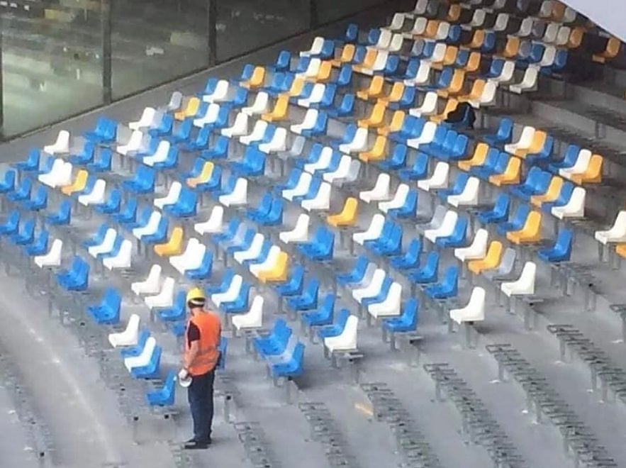 Com’è bello il San Paolo con le Universiadi