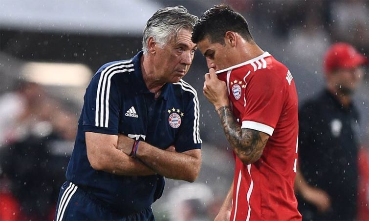 Gazzetta: James-Ancelotti, non c’è due senza tre