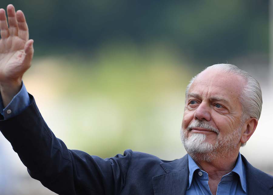 Il piano di De Laurentiis per i diritti tv: due miliardi all’anno nelle casse della Serie A