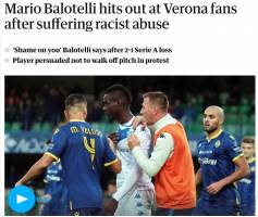 Razzismo Balotelli fa il giro del mondo