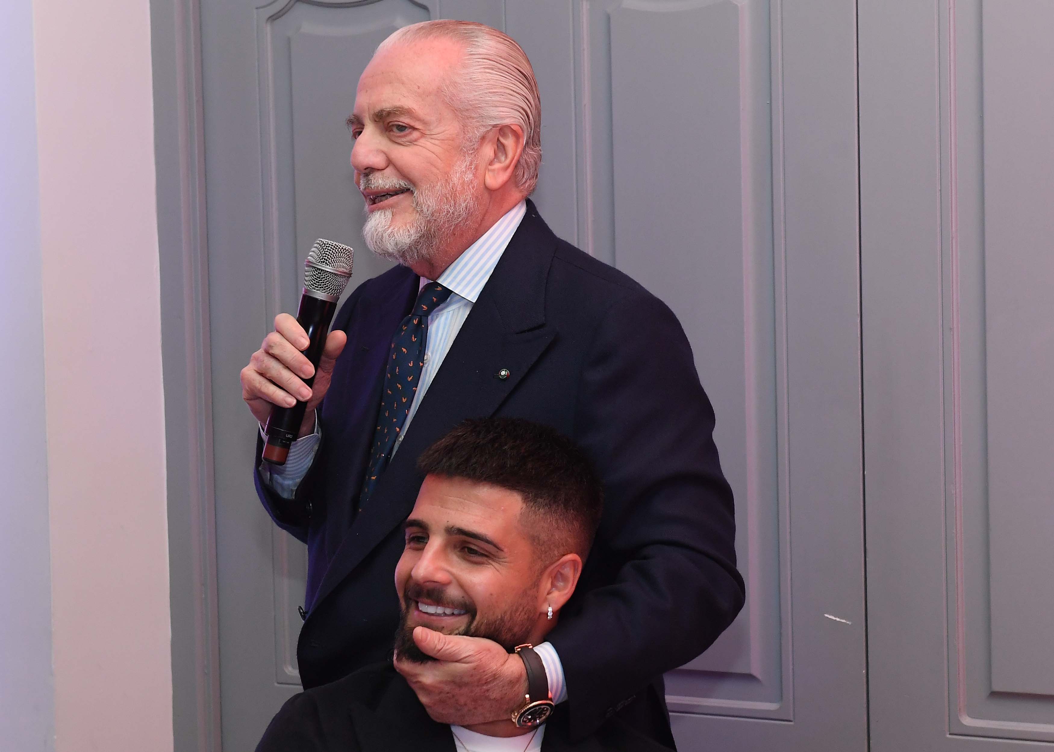 De Laurentiis ai calciatori: “State sereni, il peggio è passato”