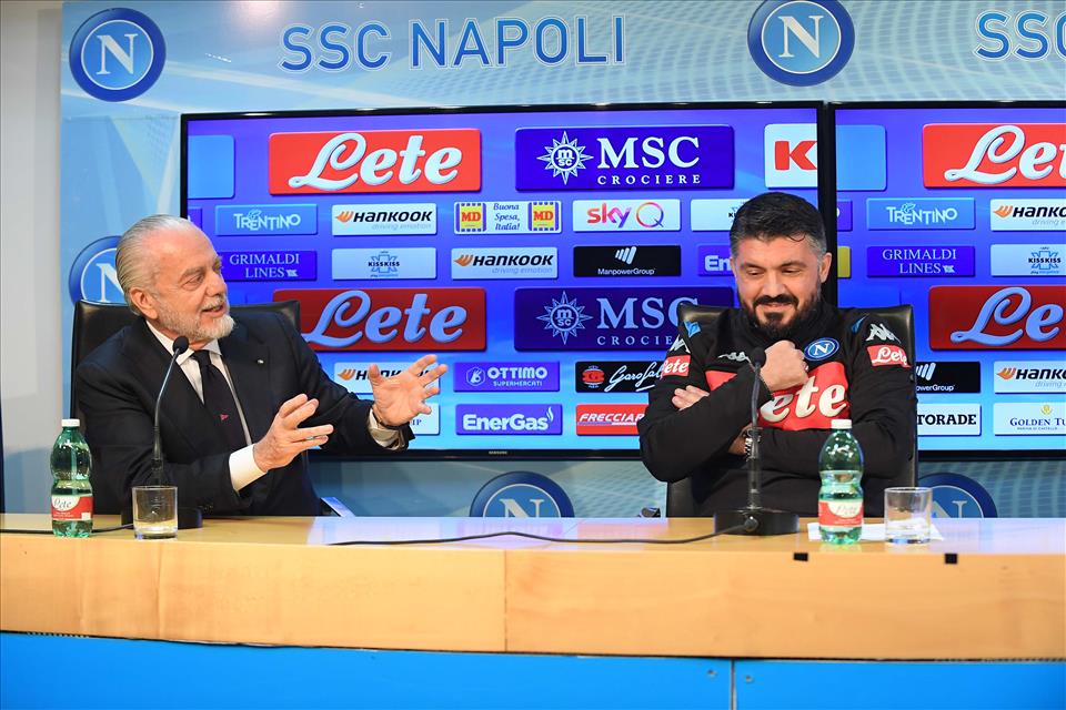 Corsport: De Laurentiis ha tolto la fiducia a Gattuso