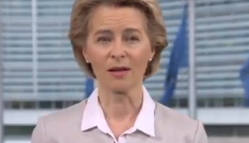 Von Der Leyen: “Basta blocchi di mascherine tra i Paesi dell’EU”