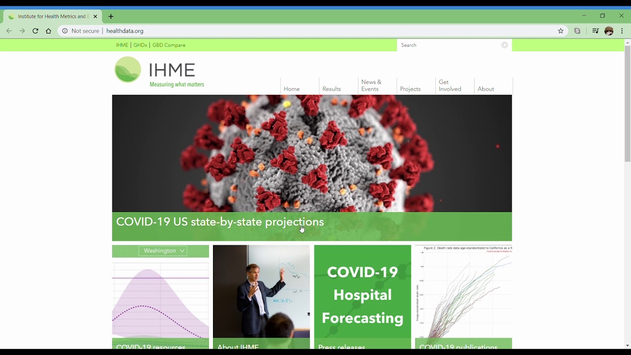 Ihme: l’Italia fuori dal virus il 21 maggio. In Campania si arriverà a zero decessi il 21 aprile 