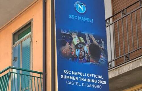 Il Napoli a Castel di Sangro dal 23 luglio al 6 agosto