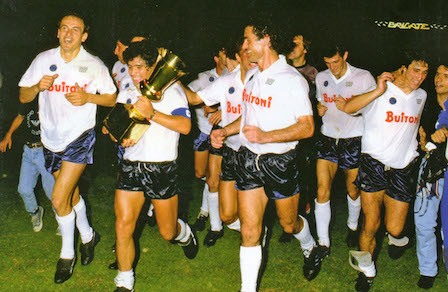 Il double del Napoli nel 1987: dopo lo scudetto, la Coppa Italia