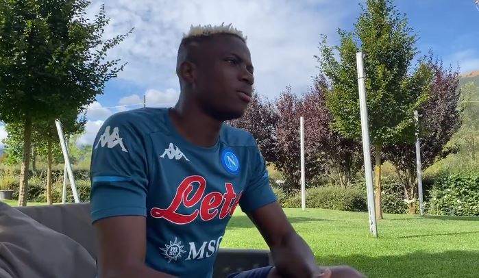 Osimhen: «Il calcio è l’unica speranza di vivere una vita dignitosa, per me e la mia famiglia»