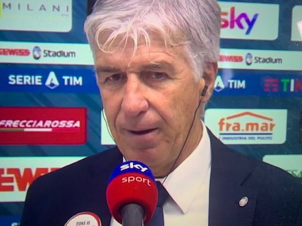 Gasperini: “La partita è stata parecchio spezzettata”