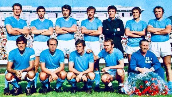 Zoff Ripari (o Monticolo) Pogliana Zurlini Panzanato Bianchi: il bunker del Napoli 1970-71