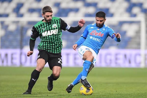 Gazzetta: Insigne ha urlato «Squadra di m…» a fine gara (VIDEO)