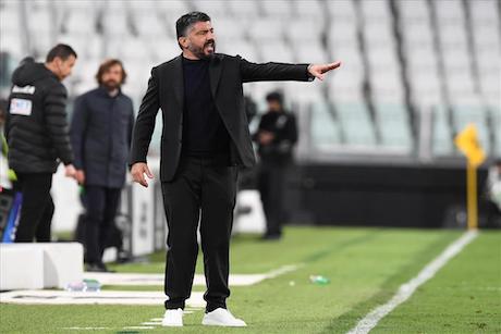 È difficile capire quale fosse l’idea di Gattuso per battere la Juventus