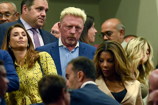 Boris Becker estradato in Germania