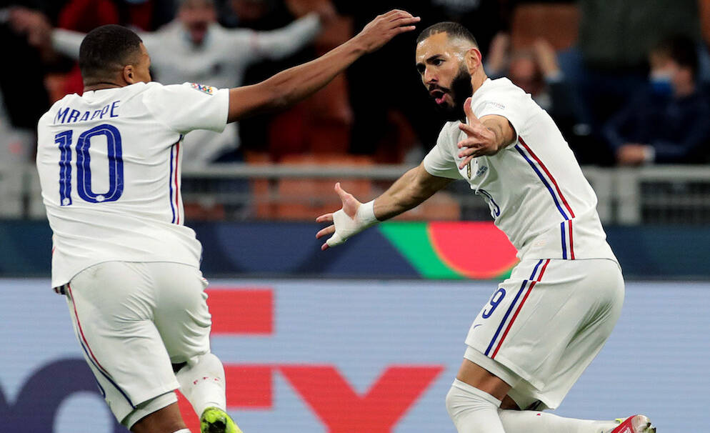 Benzema: «Mbappé non è un centravanti, questo è il problema. Ma deve adattarsi, a sinistra c’è Vinicius»