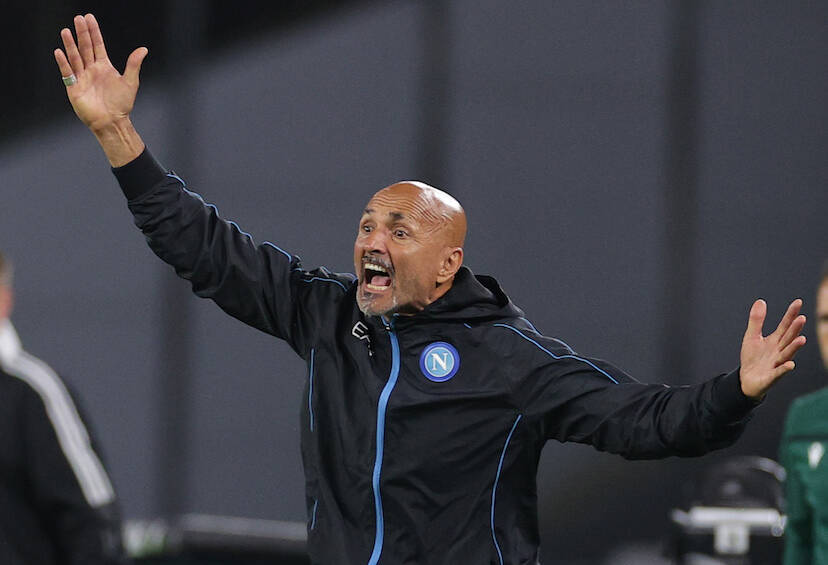 Spalletti ha tolto la rucola dal piatto