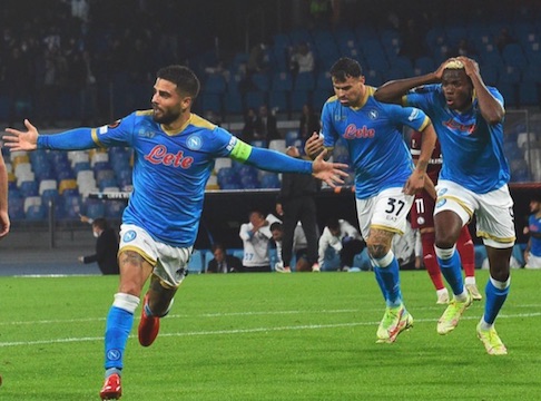 Insigne regala una perla alla Giordano al Napoli che insolitamente lotta per rimanere in Europa