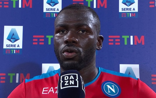 Koulibaly: «Mi piace salutare e incoraggiare tutti i miei compagni a fine gara. Siamo un gruppo unito»