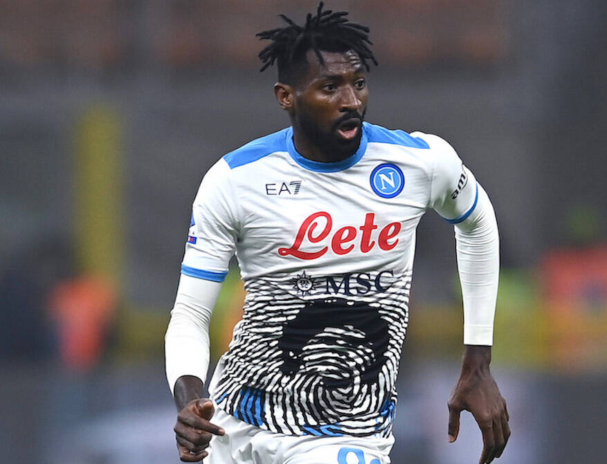 De Laurentiis ufficializza il riscatto di Anguissa: «Caro Frank, che piacere averti ancora con noi»