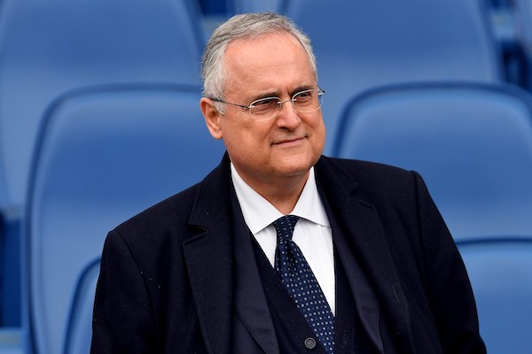 Lotito: «Oggi mi dicono “la Lazio ha tutti giocatori neri”, ma non capisco quale sia il problema»