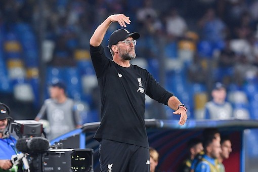 Klopp a Napoli ha perso tre volte su tre (una col Dortmund e due col Liverpool)