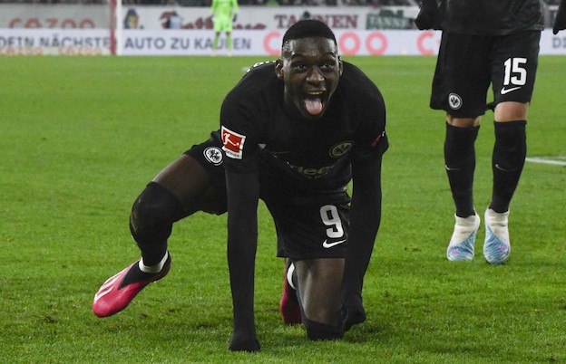 L’Eintracht pareggia 1-1 contro lo Stoccarda terzultimo in classifica