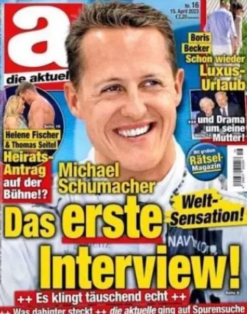 Un giornale ha “intervistato” Schumacher con l’intelligenza artificiale. L’ira della famiglia