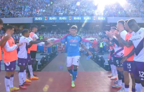 Festa LIVE al Maradona. È il momento di Luciano Spalletti