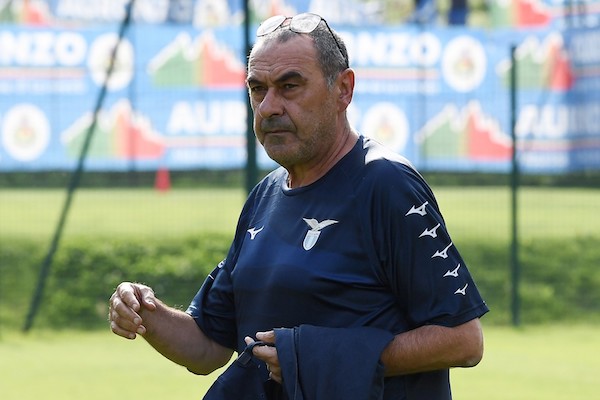 Sarri: «il calendario della Lazio non è casuale, subito tre trasferte di fila contro Juve, Napoli e Milan»