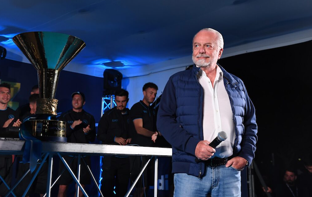 «De Laurentiis è un visionario», il nuovo tormentone di De Siervo e della Serie A