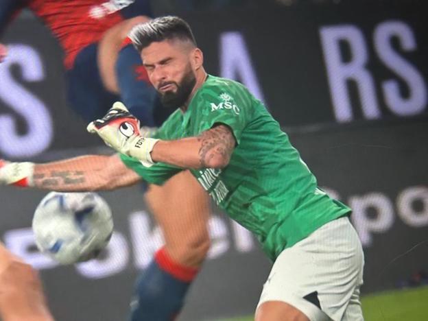 Giroud: «Quella parata è stata emozionante quasi come un gol. Da piccolo facevo il portiere»