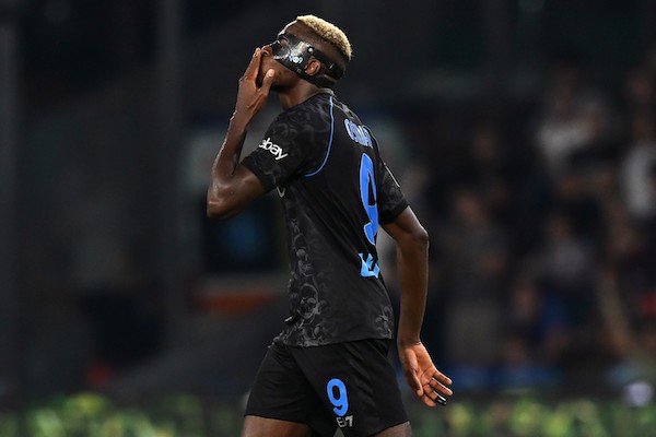 Osimhen contro l’Atalanta dovrebbe avere trenta minuti nelle gambe (Sky)