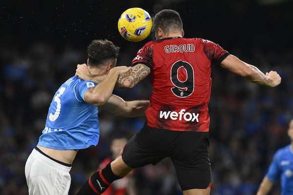 I due gol del Milan spiegano i pessimi numeri difensivi del Napoli