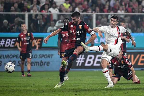 Pulisic e il suo gol in Genoa-Milan: «Non l’ho colpita col braccio, il gol è valido»