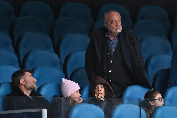 “De Laurentiis favorevole alla Superlega, è pronto al dialogo con altri club” (Ansa)