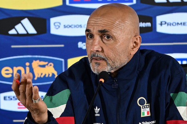 Spalletti: «Dimarco out, Giocano Bastoni e Mancini. Unico dubbio Scamacca»