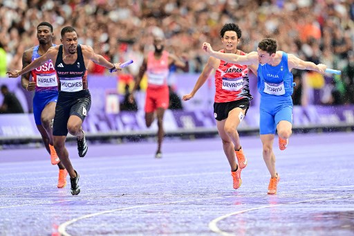 Olimpiadi, solo quarta la staffetta 4×100, Tortu ha corso 36 centesimi più lento rispetto a Tokyo