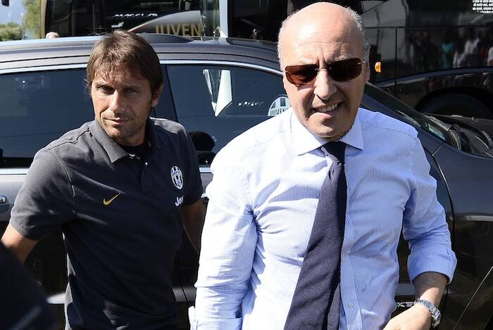 Marotta soffre Conte e ha perso l’aplomb. In altre occasioni aveva sempre detto: «Di arbitri non parlo» (Corsport)